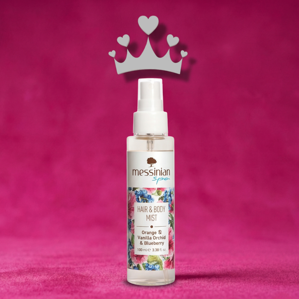 Hair & Body mist “Orange & Vanilla Orchid & Blueberry” 100ml